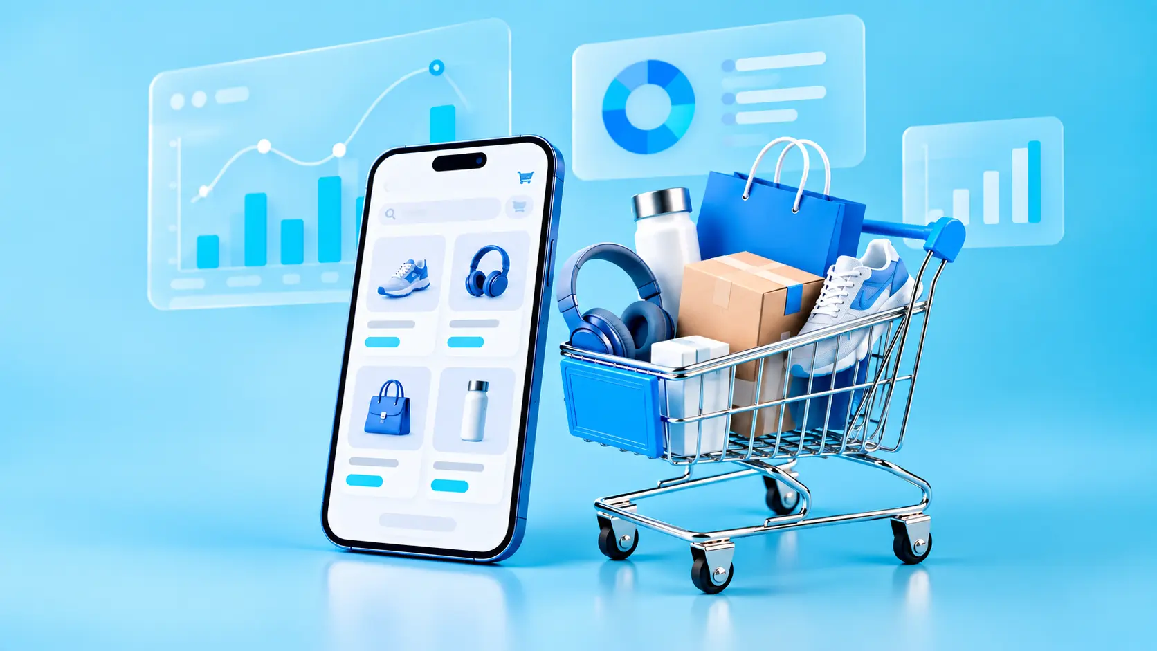 Custom eCommerce software for online stores and marketplaces